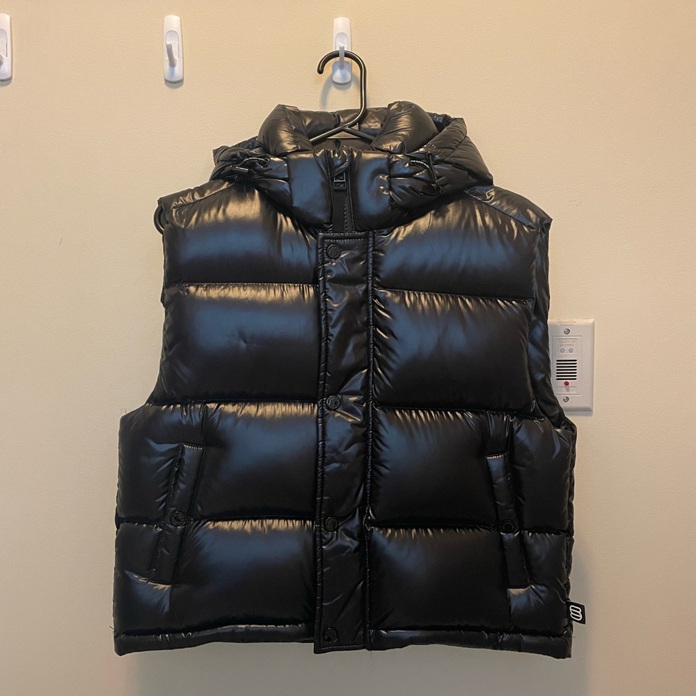 Black Puffer Vest